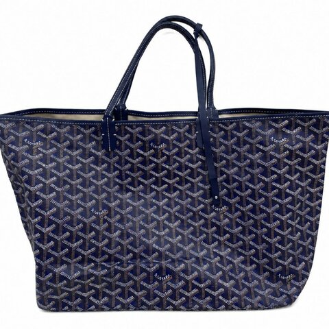 Goyard Saint Louis 小號托特包 藍色 經典子母包套裝
