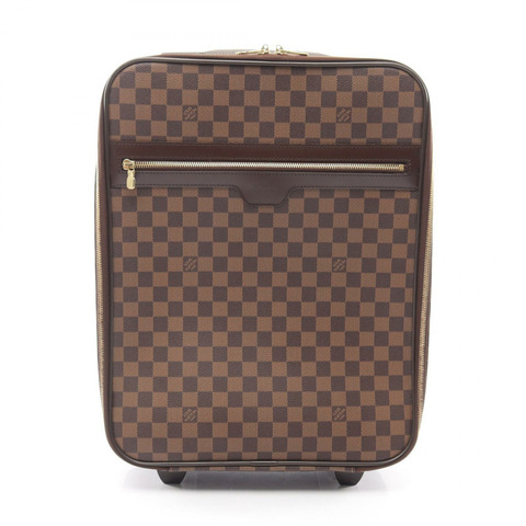 路易威登 Pegas 45 旅行包 N23293 Damier 皮革 Ebene 二手 LV