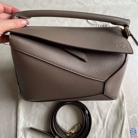 Loewe 羅意威 puzzle 小號 大象灰 新款內縫 25年