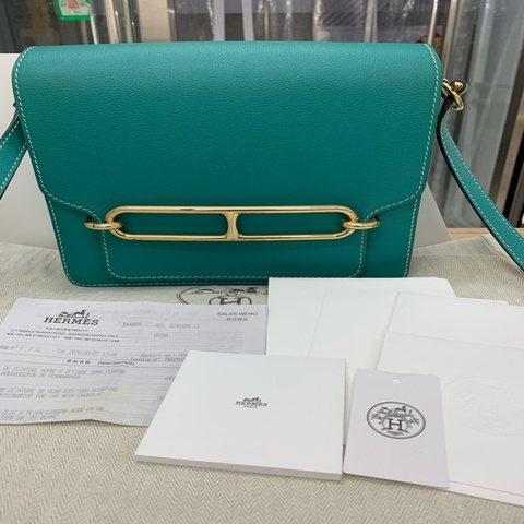 Hermes Roulis 23 Malachite