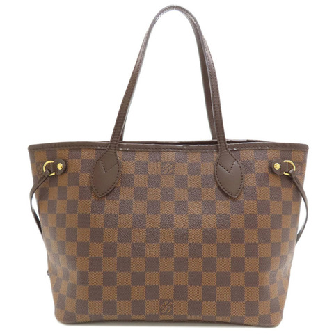 路易威登 N51109 Neverfull PM 手提包，Damier 帆布，女士 LOUIS VUITTON
