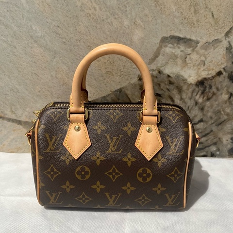 Louis Vuitton Monogram Speedy20背帶款