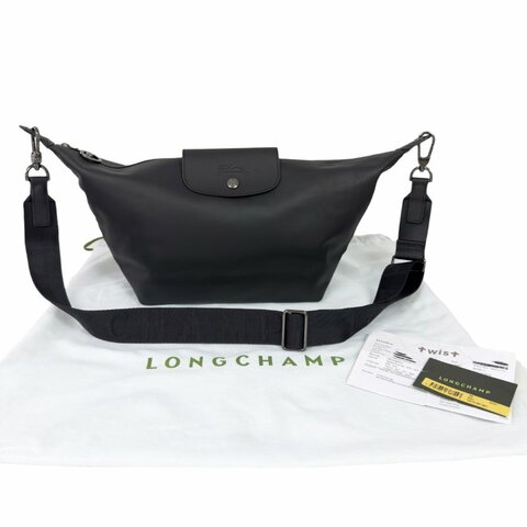 LONGCHAMP Le Pliage Xtra 皮革 斜揹袋