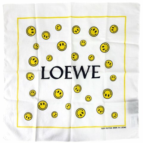 LOEWE Smiley 笑臉 手帕