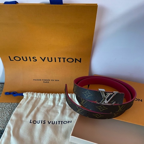 LV 全新兩面用皮帶