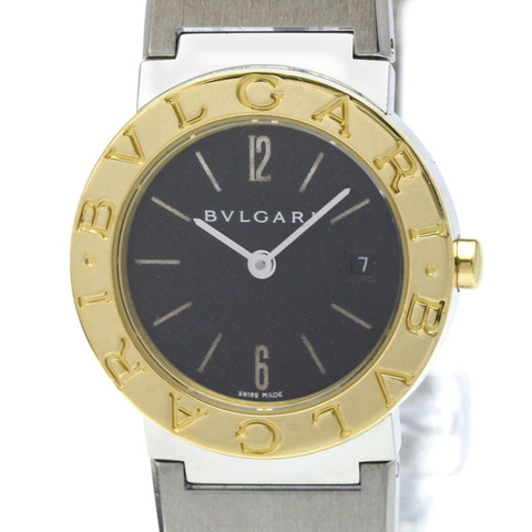 寶格麗 (BVLGARI) 18K金精鋼女錶 BB26SG 拋光款