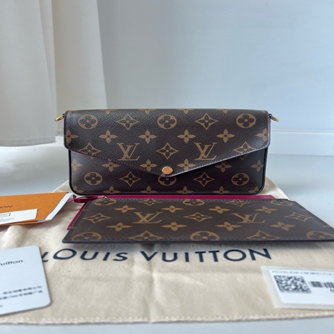 Louis Vuitton路易威登 LV 經典爆款 老花三合一鏈條包單肩斜挎包