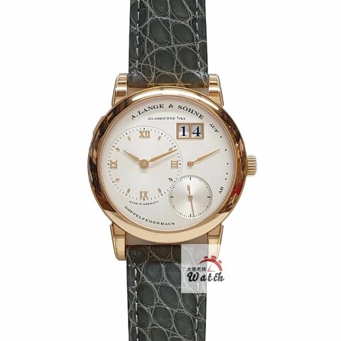 【大眾金時代】A. LANGE & SÖHNE朗格 101.032 LANGE 1系列 原廠帶扣 大日期窗 動能顯示 底蓋裸空 銀白色面盤 大眾金時代B1530