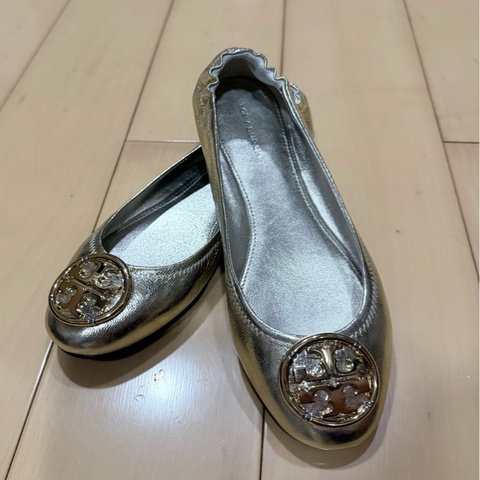 Tory  芭蕾舞娃娃鞋 金色
