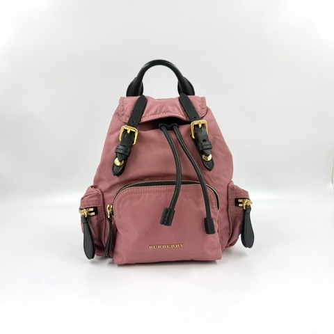 BURBERRY粉色尼龍MINI後背包4075974