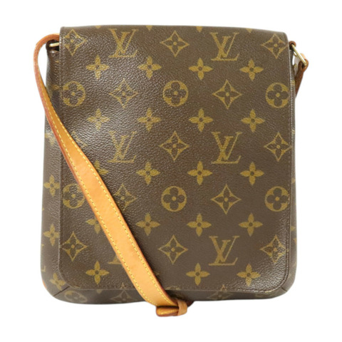 LOUIS VUITTON Monogram Musette Salsa Short金扣肩背袋