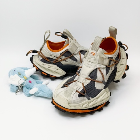 Balenciaga 米白深灰橘撞色老爹鞋 |✨Wisher惟奢名品✨