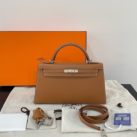 Hermès Kelly 25 Verso / Special Bi-color Gold / Jaune Ambre interior Palladium Hardware