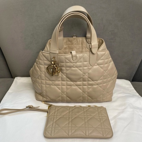 Dior 迪奧 toujours土著中號奶茶色