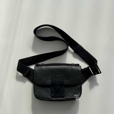98新🆕 Louis Vuitton 路易威登 S-Lock Sling 老花壓紋斜背包