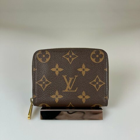 LV M60067/晶片款 老花ㄇ拉零錢包