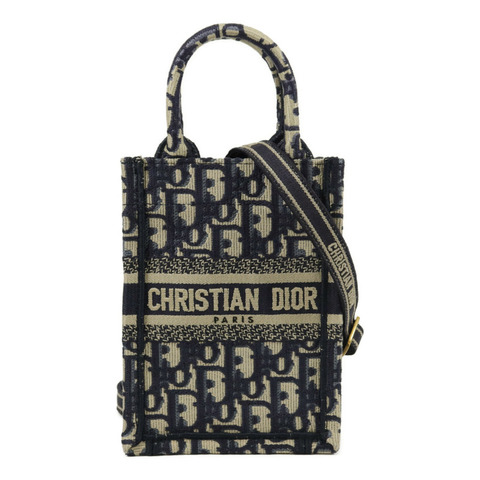 Dior 帆布Book Tote Mini手挽肩背兩用袋