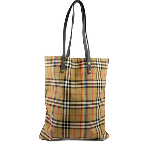 BURBERRY 尼龍Rainbow Shopper Tote肩背袋