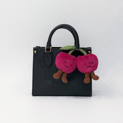 LV OnTheGo 極致黑金壓花 迷你立體小托特 ｜✨Wisher 惟奢名品✨