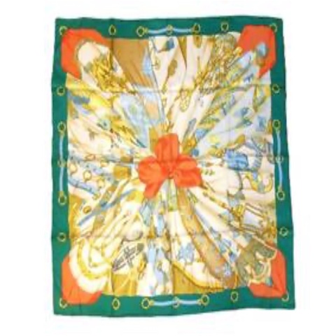Hermes vintage 絲巾 全新 未使用