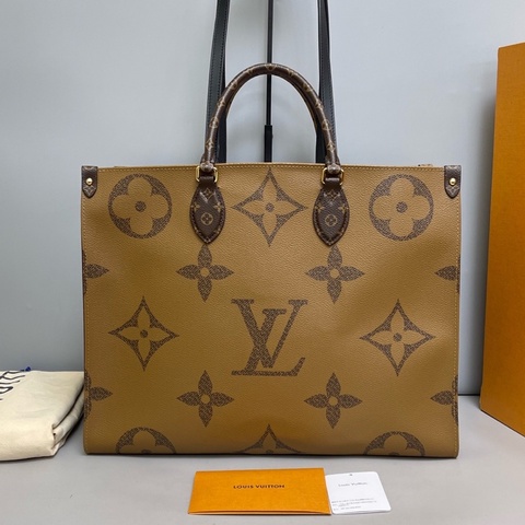 LV路易威登 Onthego大號老花tote