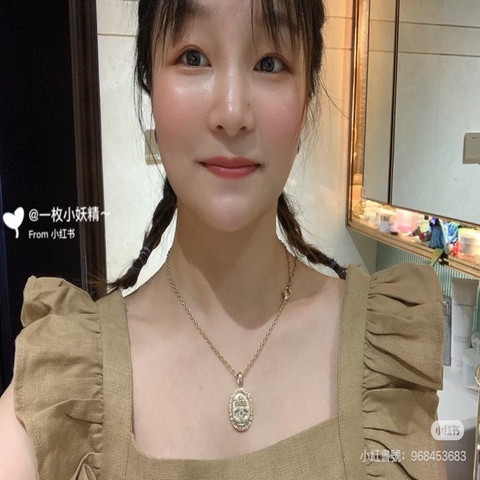 香奈兒Chanel 城堡 橢圓 復古金幣水鑽項鍊