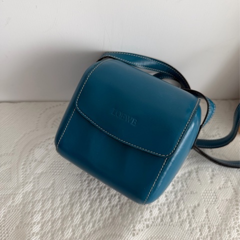 vintage Loewe 中古 羅意威 小盒子 斜挎包 小廢包 博物館系列