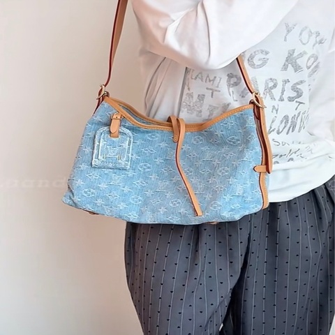 LV Carryall PM Denim 小號 丹寧