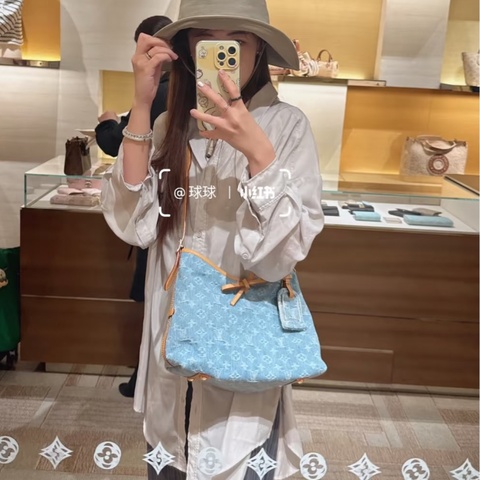 LV Carryall PM Denim 小號 丹寧