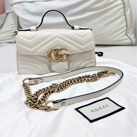 GUCCI Marmont mini 白色