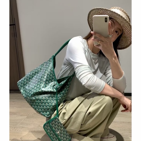Goyard Hobo 肩背包 手提包 綠