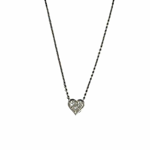 TIFFANY&CO. 蒂芬尼 SENTIMENTAL HEART 3 DIAMOND PENDANT NECKLACE 情感之戀系列 迷你心型 3 鑽項鍊 鉑金 鑽石