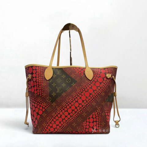 S2850-LVMonogram Waves系列草間彌生限量 Neverfull M40686