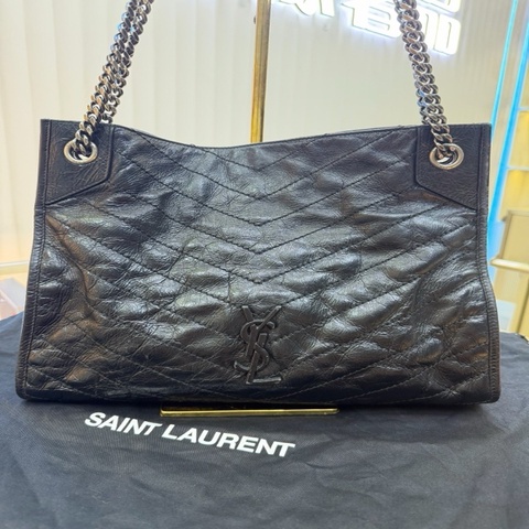 YSL 聖羅蘭Niki shopping bag手袋 黑色