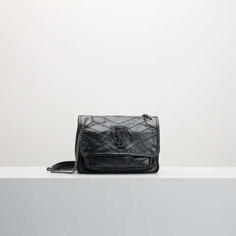 YSL Niki Baby D扣款/黑銀