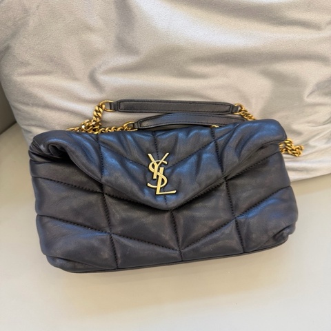 聖羅蘭/Saint laurent MONOGRAM小皮具 羊皮革 23 x 15.5 x 8.5釐米