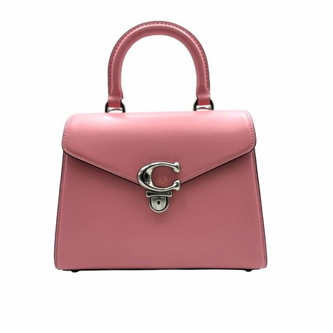 【美收精品】Coach  Sammy Top Handle 21粉色手提包 C-929【隔月月中將轉賣至日本 上架期限30天】