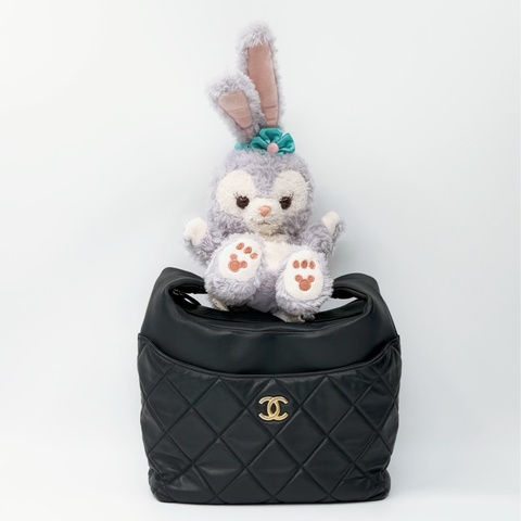 CHANEL 22S 黑金粗鍊 Hobo 腋下流浪包 | ✨Wisher惟奢名品✨