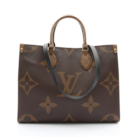 OnTheGo MM 兩用包 棕色 原花帆布【LOUIS VUITTON LV 路易威登】 M45321