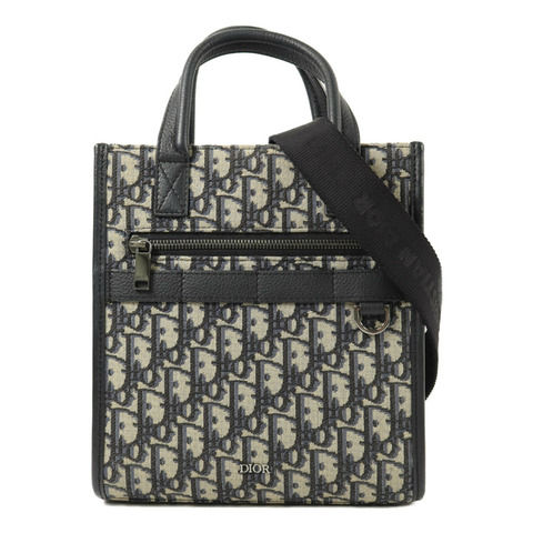 Dior 帆布Safari North South手挽肩背兩用袋