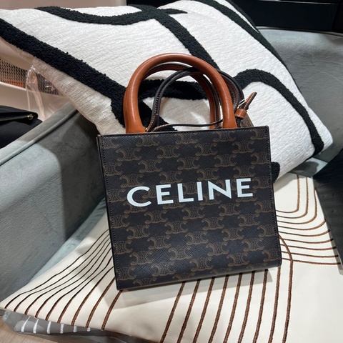 Celine mini vertical cabas tote bag