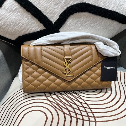YSL Envelope Medium Chain Bag