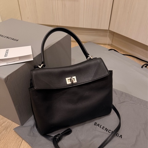 balenciaga rodeo mini 黑銀