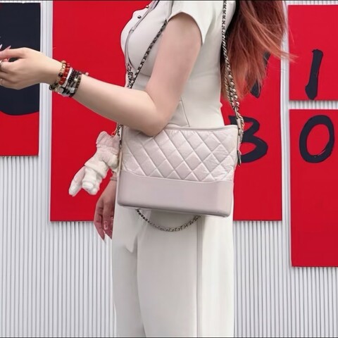 Chanel香奈兒 油蠟皮流浪單肩斜挎包 97新✨️