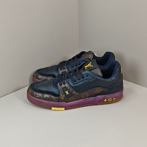 LV 路易威登 Louis Vuitton Trainer 紫金湖人 尺碼41.5碼