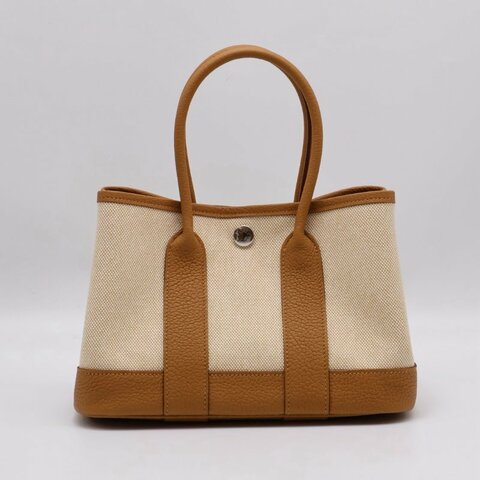 HERMES Mini Garden Party - Sesame 2S 帆布芝麻 G