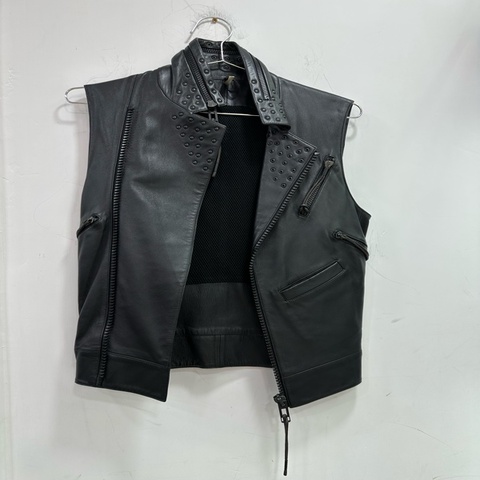 Dior迪奧 機車全皮馬甲 44碼 中古 碼數偏小