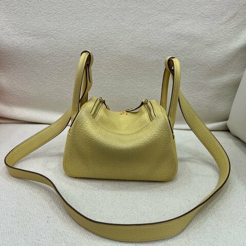 Hermès Mini Lindy 小雞黃 TC皮 金扣
