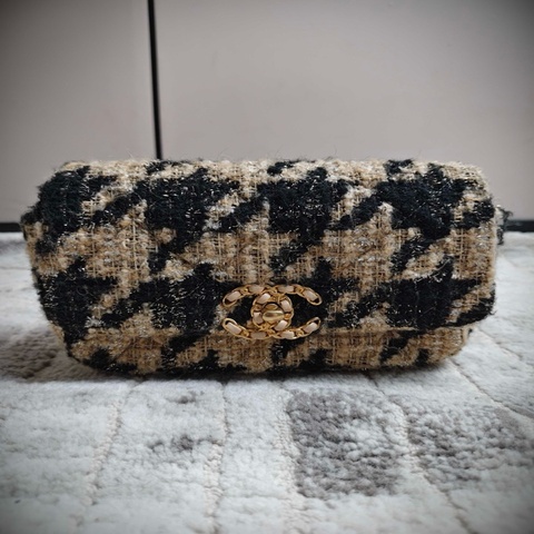 Chanel 香奈兒 金色千鳥格