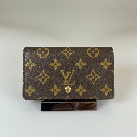 LV M61730 老花翻蓋短夾